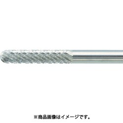 TB2A030L75 [超硬バー 先丸円筒型 Φ3×刃長14×軸3 ロング ダブルカット]