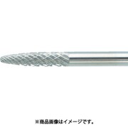 TB3A030L75 [超硬バー 砲弾型 Φ3×刃長12.7×軸3 ロング ダブルカット]