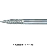 TB4A032L75 [超硬バー トンガリ型 Φ3×刃長12.7×軸3 ロング ダブル]