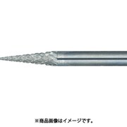 TB5A031L75 [超硬バー テーパー型 Φ3×刃長11×軸3 ロング ダブルカット]