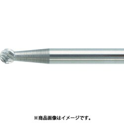 TB8A030L75 [超硬バー 球型 Φ3×刃長2.4×軸3 ロング ダブルカット]