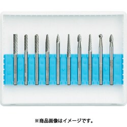 TBA03010S [超硬バーセットAシリーズ 軸3mm 刃径3mm 10本セット]