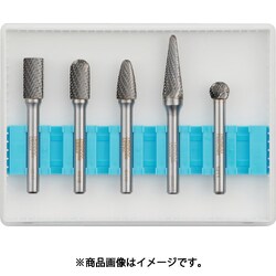 TBC0955S [超硬バーセットCシリーズ 軸6mm 刃径9.5mm 5本セット]