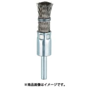 TEB15SUS [筒型ブラシ Φ15×軸6 SUS0.3 くくりタイプ]