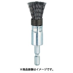TEBS615S [六角軸筒型ブラシ Φ15×6.35 鋼線0.3 スプリング付]