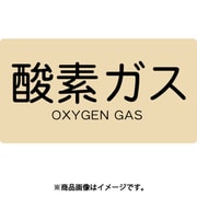 TPSOGYSS [配管用ステッカー 酸素ガス 横 極小 5枚入]
