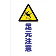 TCSS013 [チェーンスタンド用シール 足元注意 2枚組]