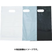 カラーポリ手提げ袋S 0.08×250×400 黒 20枚入 F2540BK