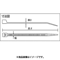 TRUSCO(トラスコ中山):高強度ケーブルタイ 12.7×580mm最大結束φ169標準型 TRCV-580XL-50 オレンジブック トラスコ中山 TRUSCO ケーブルタイ 幅2.5mmX100mm 最大結束Φ22