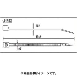 TRUSCO(トラスコ中山):ケーブルタイ幅8.0mm×500mm最大結束φ143標準型100本 TRCV-500L オレンジブック 4506120 ヨドバシ.com - トラスコ中山 TRUSCO ケーブルタイ 幅8.0mm