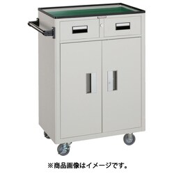 NTS503NW [ツールワゴン 600×400×H880 引出・扉付 W]