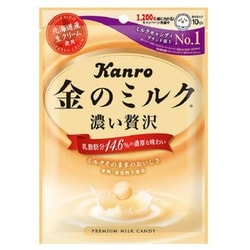 濃い贅沢 金のミルク 80g [菓子]