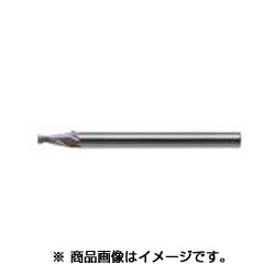 ユニオンツール 超硬エンドミル テーパ φ０．４×片角 １０° CCTE200420