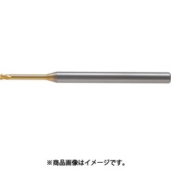 ユニオンツール 超硬エンドミルHLRS 4枚刃ロングネックラジアス φ0.8×R0.1×有効長3 HLRS400801030