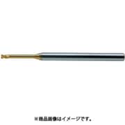 ユニオンツール 超硬エンドミルHLRS 4枚刃ロングネックラジアス φ1×R0.05×有効長10 HLRS4010005100