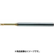 ユニオンツール 超硬エンドミルHLRS 4枚刃ロングネックラジアス φ1×R0.1×有効長8 HLRS401001080