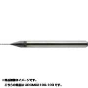 ユニオンツール 2枚刃ユニマックスドリル φ1.0×溝長10×全長38 UDCMX2100100