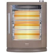 遠赤外線電気ストーブ 加湿機能付 990/660/330W 3段階切替式 ブラウンメタリック DSE-KC104(N)