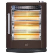 遠赤外線電気ストーブ 加湿機能付 990/660/330W 3段階切替式 ブラウン DSE-KC104(T)