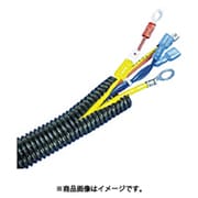 CLT25FC20 [コルゲートチューブ スリット付き 黒]
