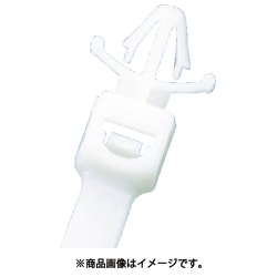 押し込みタイプ ナイロン結束バンド ナチュラル PLWP1MC