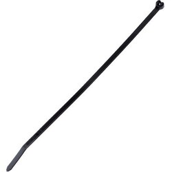 ステンレス爪 ロック式ナイロン結束バンド 耐候性黒 BT9LHL0