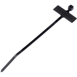旗型タイプナイロン結束バンド 耐候性 黒 PLM2MM0