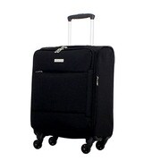 キャリーバッグ 旅行日数目安:1~2泊 34/39L(拡張時) TSAロック搭載 機内持ち込み可 ブラック ESC3013-45