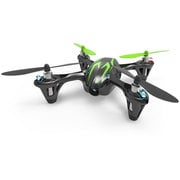 H107C-2 H4 HD [HUBSAN 200万画素HDカメラ内蔵 2.4GHz 4chクアッドコプター ブラックグリーン]