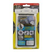 汎用スマートフォン用 防水ケース クリップ&スタンド付 ホワイト OWL-MAWP09WH