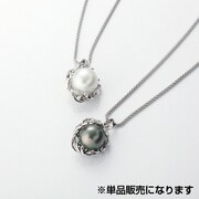 南洋パールペンダントネックレス 黒蝶パール