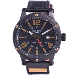 定番新品エンジェルクローバーAngel ブラック 腕時計 エクスベンチャー Clover GMT機能 新品 EVG46YBK-BW 男 ステンレス 未使用品 メンズ その他
