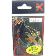 BIOVEX スタンガンJr [スピナーベイト 1/8DW ＃05 レッド]