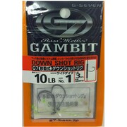 移動式ダウンショットリグワイドゲイプ10LbNo.1