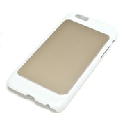1230IP6A [iPhone 6ケース ハード SLIMPACK METAL SKIN ホワイト/ゴールド]