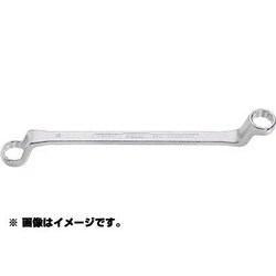630-21X23 [両口めがねレンチ 75度ディープオフセット 21×23mm]