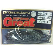 GR105 [ラバージグ エキップハイブリッドグレイト 3/8 ブルーギル]