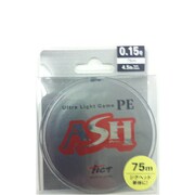 PE アッシュ ASH75m 0.15号 4.5lb