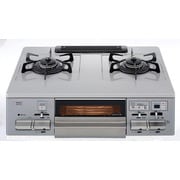 ガステーブル ホーロートップ水無両面焼きグリル(プロパンガス用左強火タイプ) NW61SVL LPG