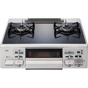 ガステーブル ガラストップ水無両面焼きグリル(都市ガス13A用左強火タイプ) NW67BGL 13A