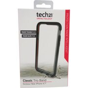 T21-4245 [iPhone 6 4.7インチ用ケース Trio Band - Black]