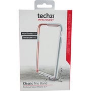 T21-4246 [iPhone 6 4.7インチ用ケース Trio Band - White]