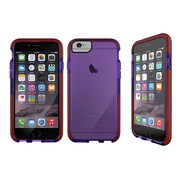 T21-4324 [iPhone 6/6s 4.7インチ用ケース Check - Purple]
