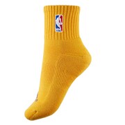 F41074-M9868-2527 [NBA アンクルソックス 25～27cm ゴールド×リーガルパープル]