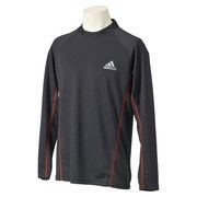 F95539-DEI21-J/O [CLIMA Bodyheat +4゜C 長袖 Tシャツ メンズ Oサイズ ブラック]