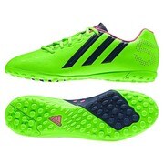 アディ5 エキサイト フットサルシューズ 27.0cm ソーラーグリーン/リッチブルーF14/ソーラーピンク [M21743-270]