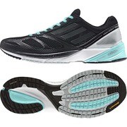 adizero Tempo 6 W ランニングシューズ レディース 24.5cm コアブラック/カーボンメット S14/フロストミントF1 [M25621-245]