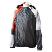 M33374-IJQ41-J/L [ADIDAS REVOLUTION ハーフジップ ウィンド ジャケット ウォーム 長袖 メンズ Lサイズ]