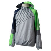 M33376-IJQ41-J/S [ADIDAS REVOLUTION ハーフジップ ウィンド ジャケット ウォーム 長袖 メンズ Sサイズ]