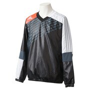 M33382-IJQ44-J/O [adidas Revolution プルオーバー ウィンドジャケット長袖 メンズ Oサイズ ブラック]
